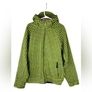 Ripzone X5 Mens Size M Bright Plaid Ski Jacket Snowboard 5000mm Winter Sports